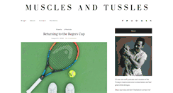 Desktop Screenshot of musclesandtussles.com